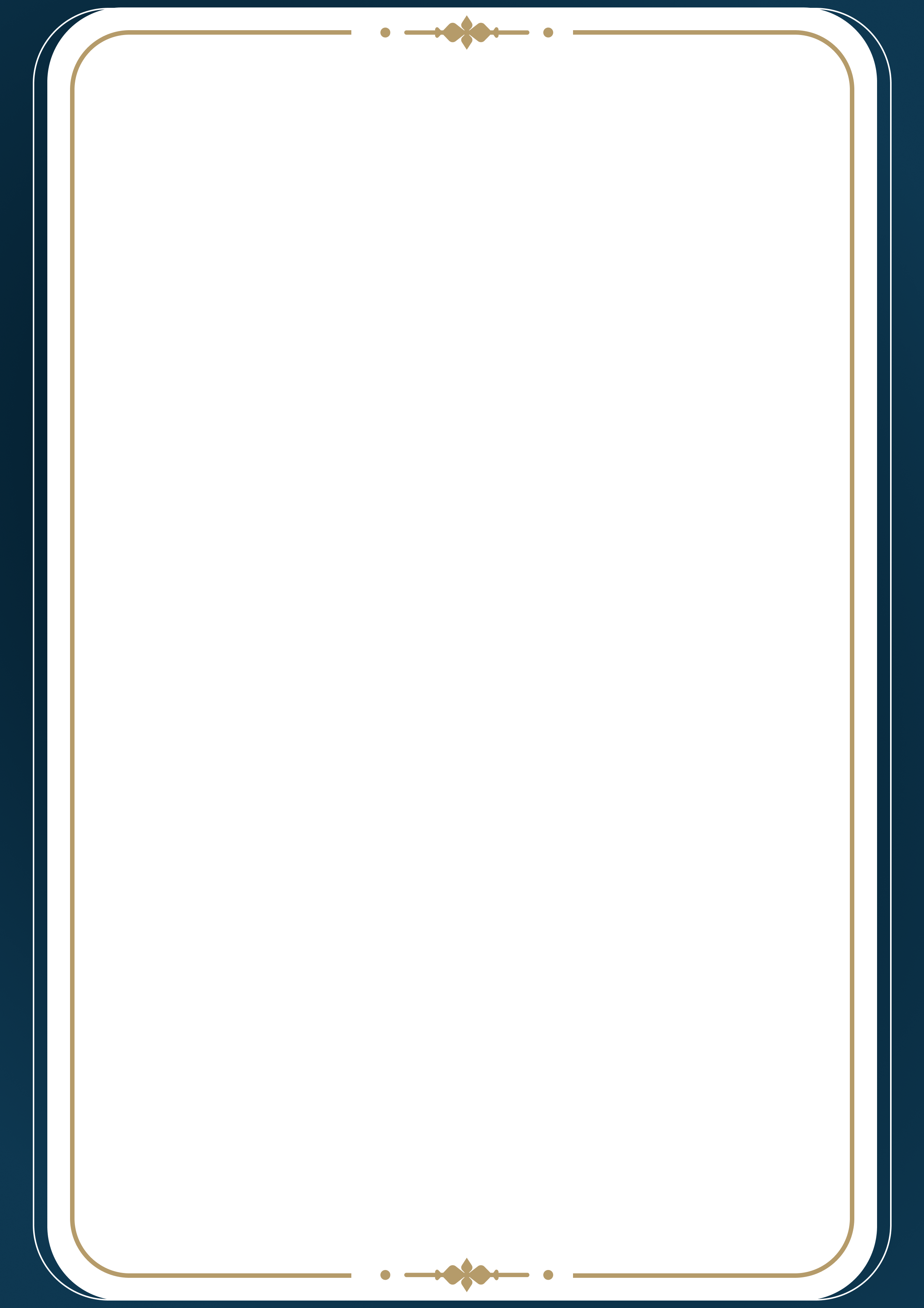 Midnight Gold Border